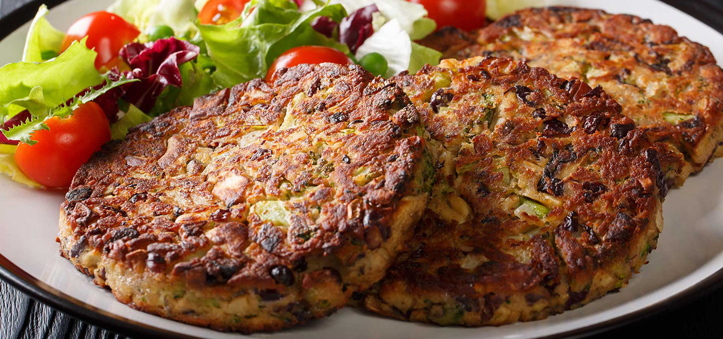 Плескавици со букова печурка од остриги.